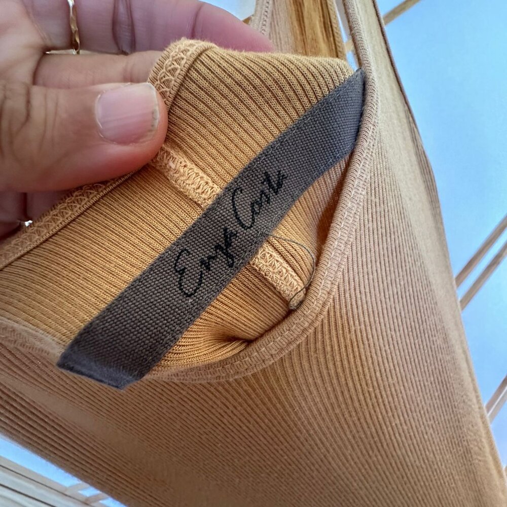 Enza Costa Silk Rib Maxi Dress